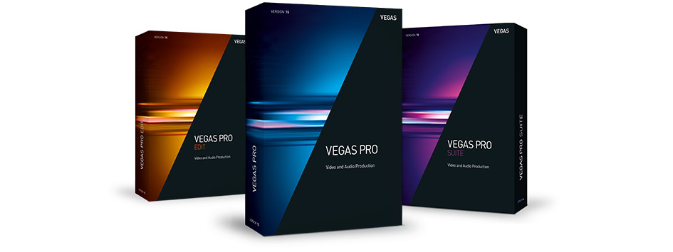 VEGAS Pro 15 Edit - VEGAS product family